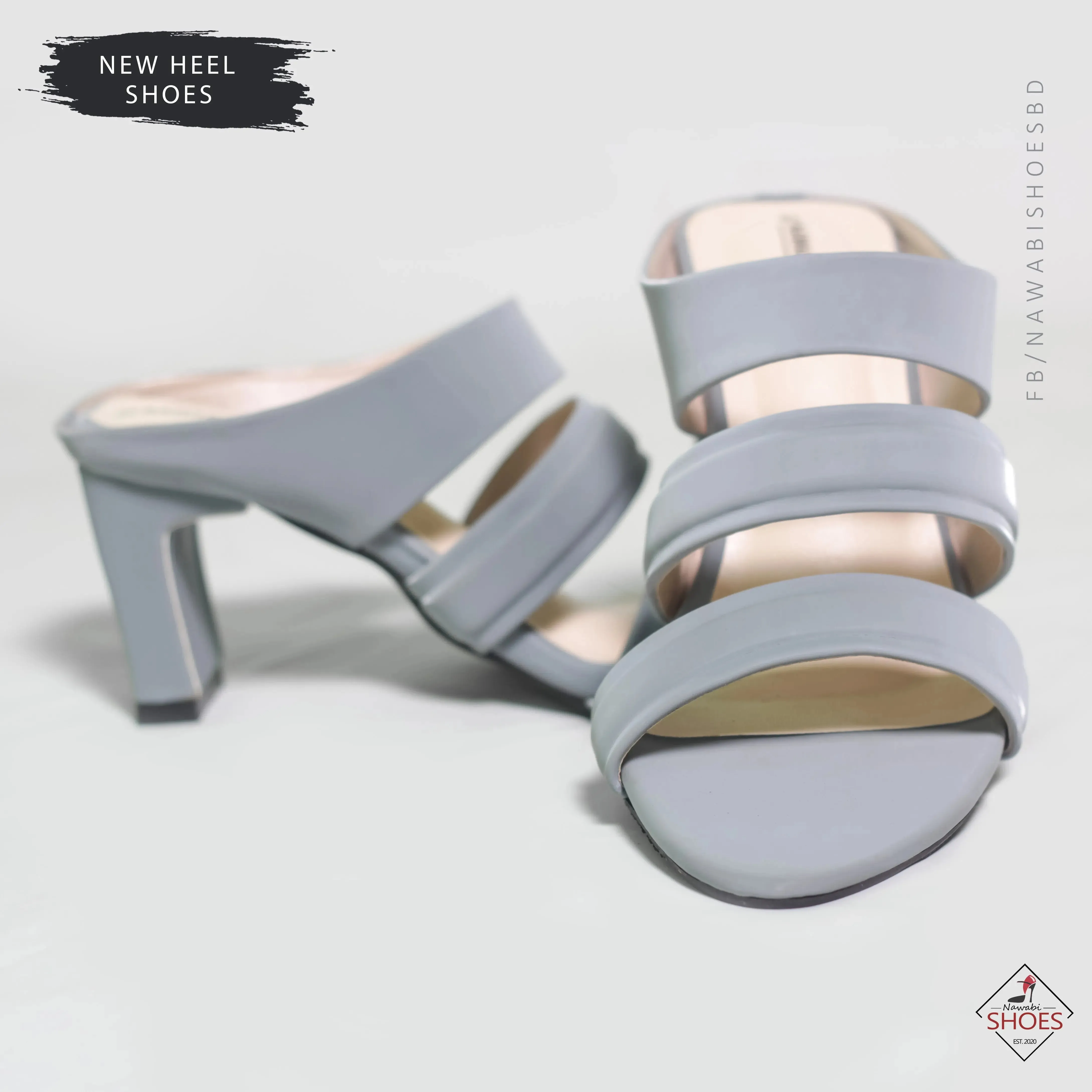 Block Heels Luxury Shoes | Nawabi Shoes BD