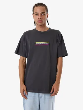 Blurr Embro Merch Fit Tee - Dark Charcoal