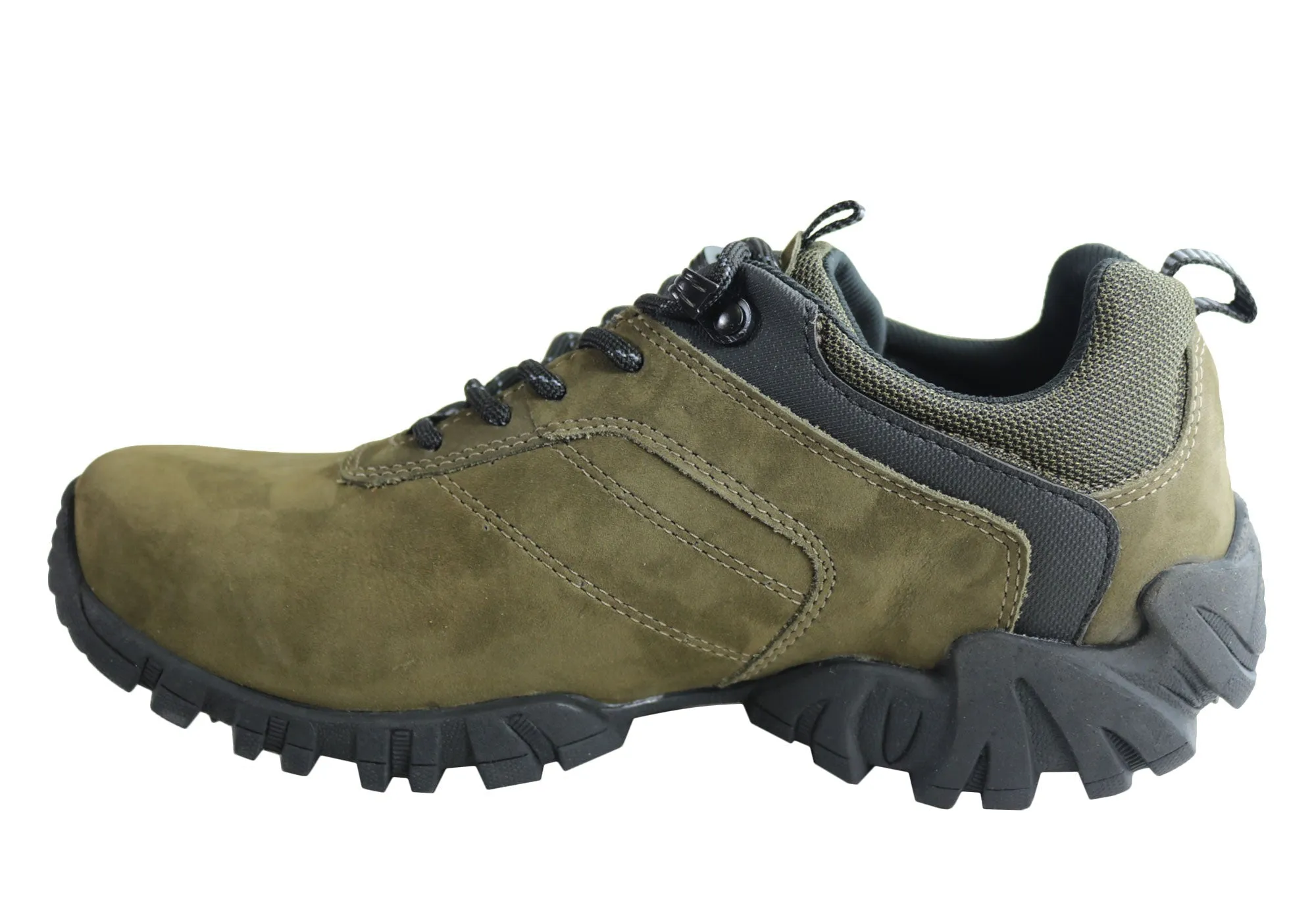 Bradok Kilauea LW Mens Comfort Leather Hiking Shoes Made In Brazil