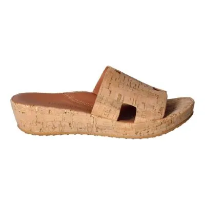 Catiana-Natural/Gold Cork | L'AMOUR DES PIEDS