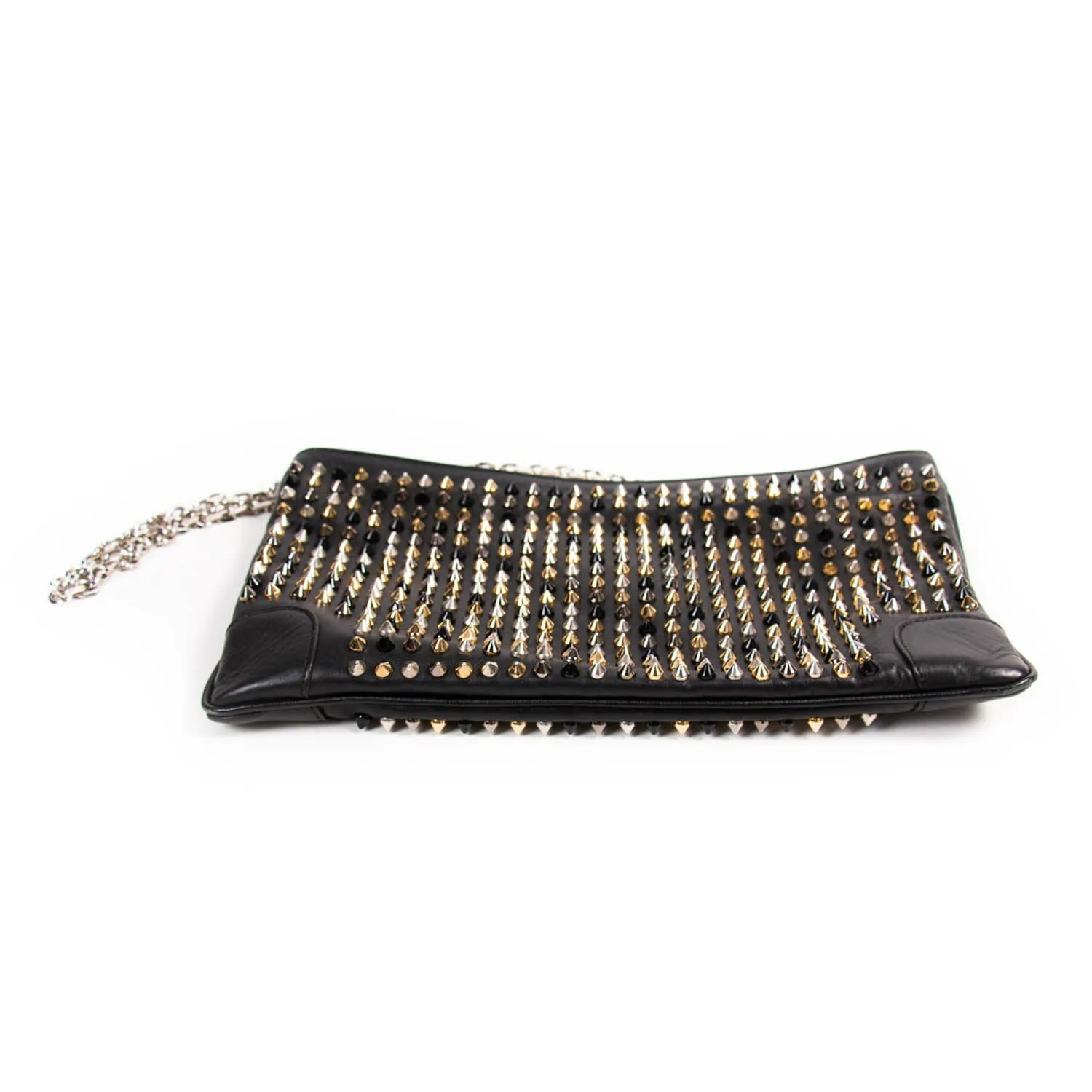 Christian Louboutin Loubiposh Studded Clutch