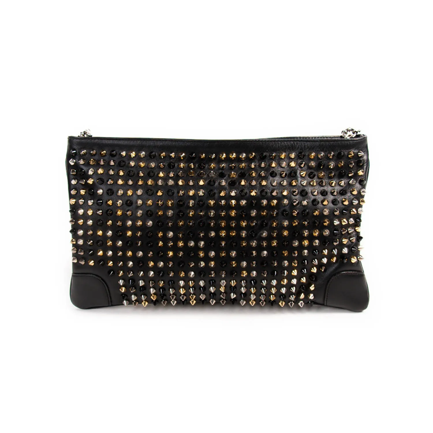 Christian Louboutin Loubiposh Studded Clutch