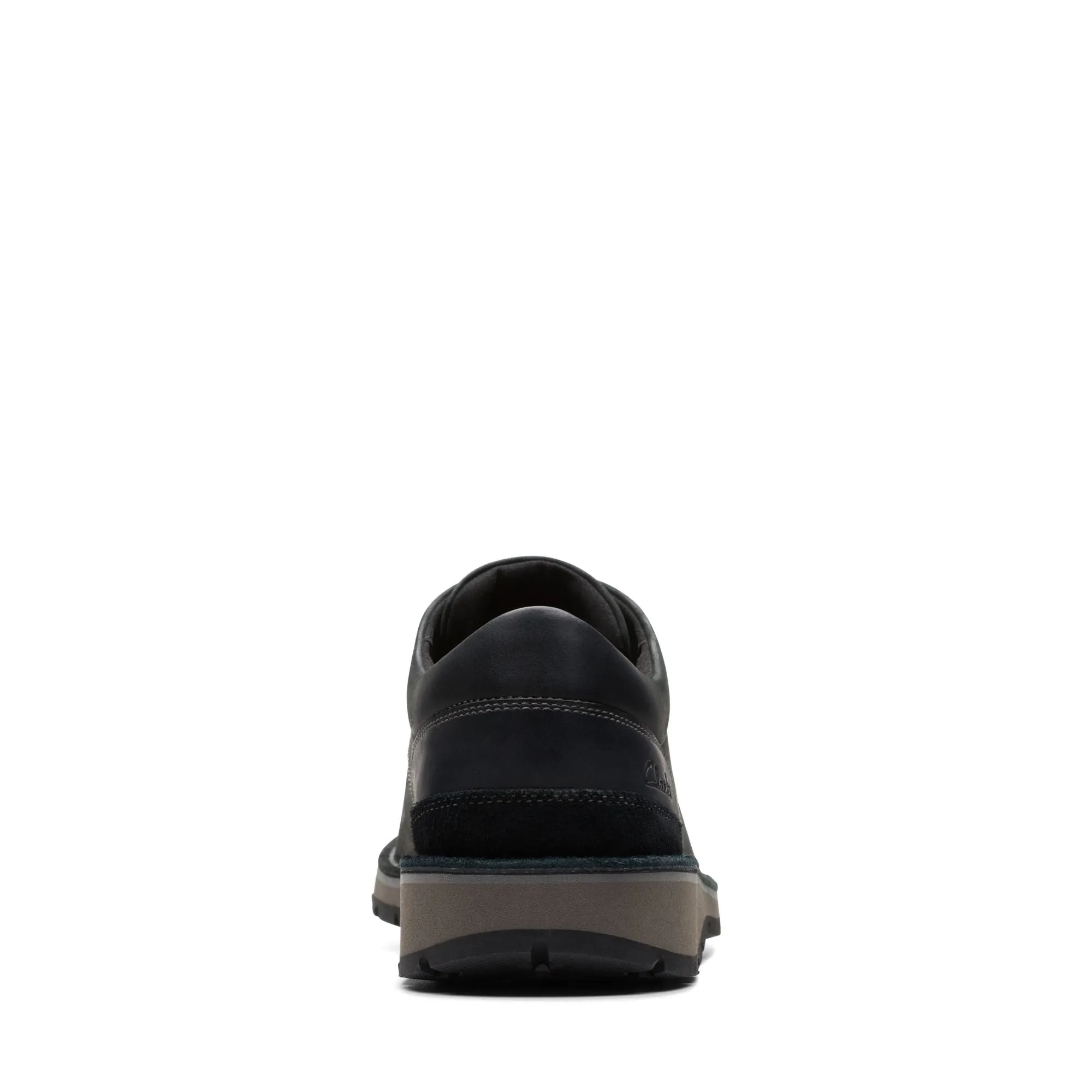 Clarks Gravelle Low Black Leather Men's