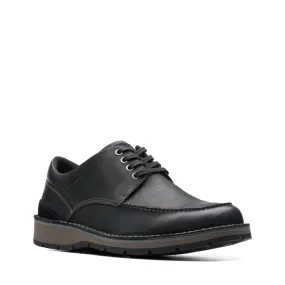 Clarks Gravelle Low Black Leather Men's