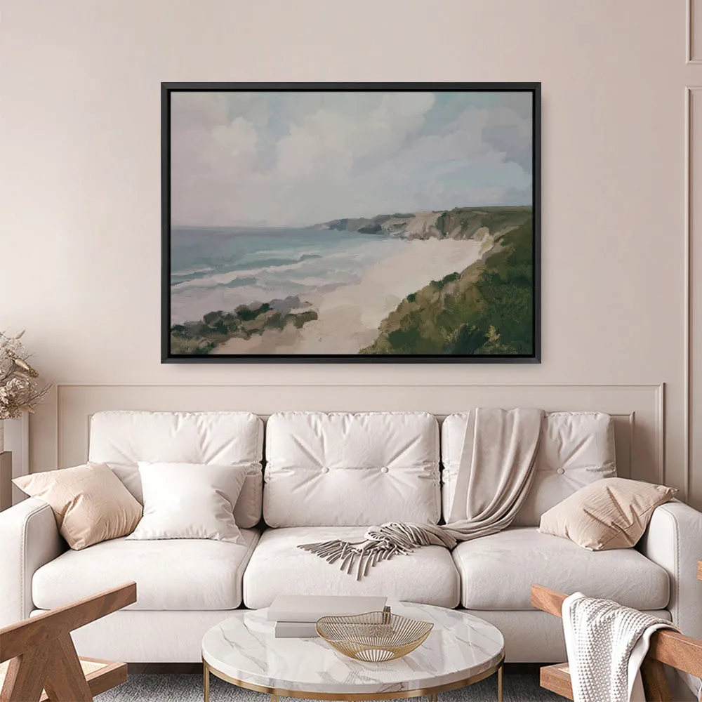 Cornwall Coast Canvas Print