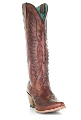 Corral Women's Embroidered Cognac Boots