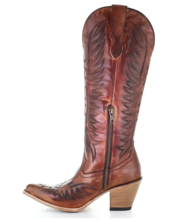 Corral Women's Embroidered Cognac Boots