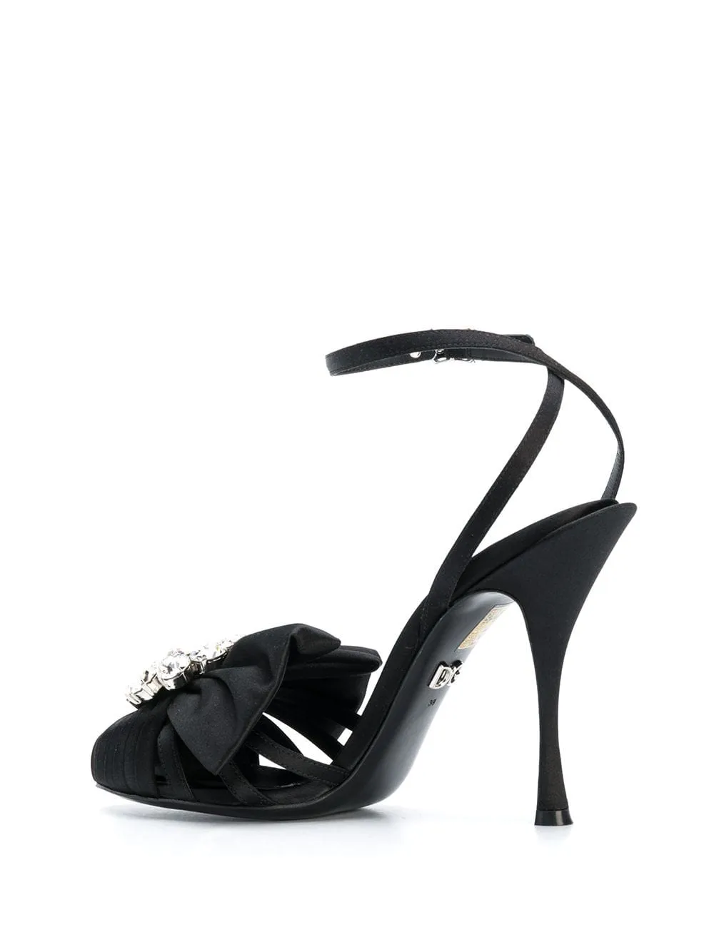 Dolce & Gabbana Bejeweled stiletto sandals