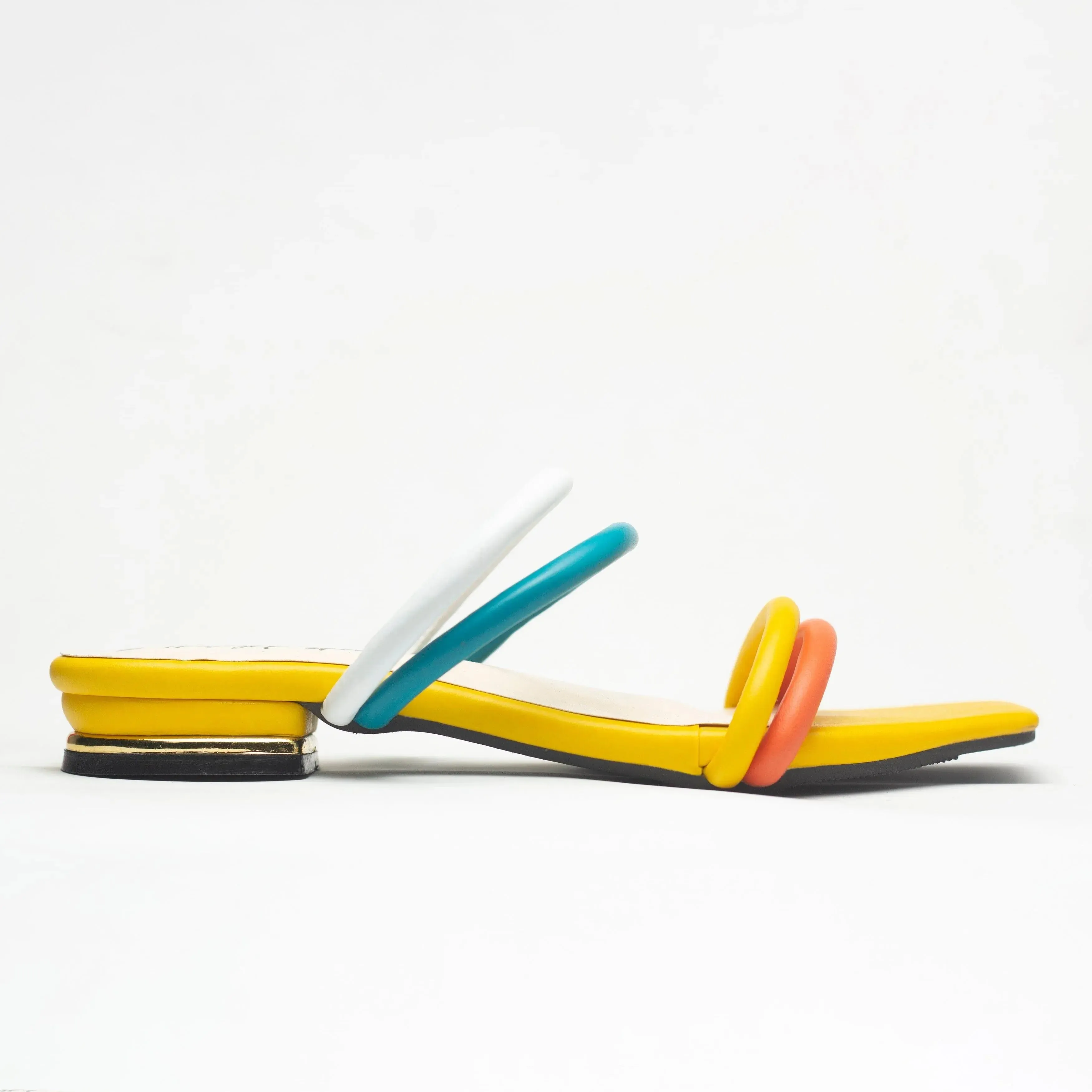 Double Wide Flat Sandals | Nawabi Shoes BD