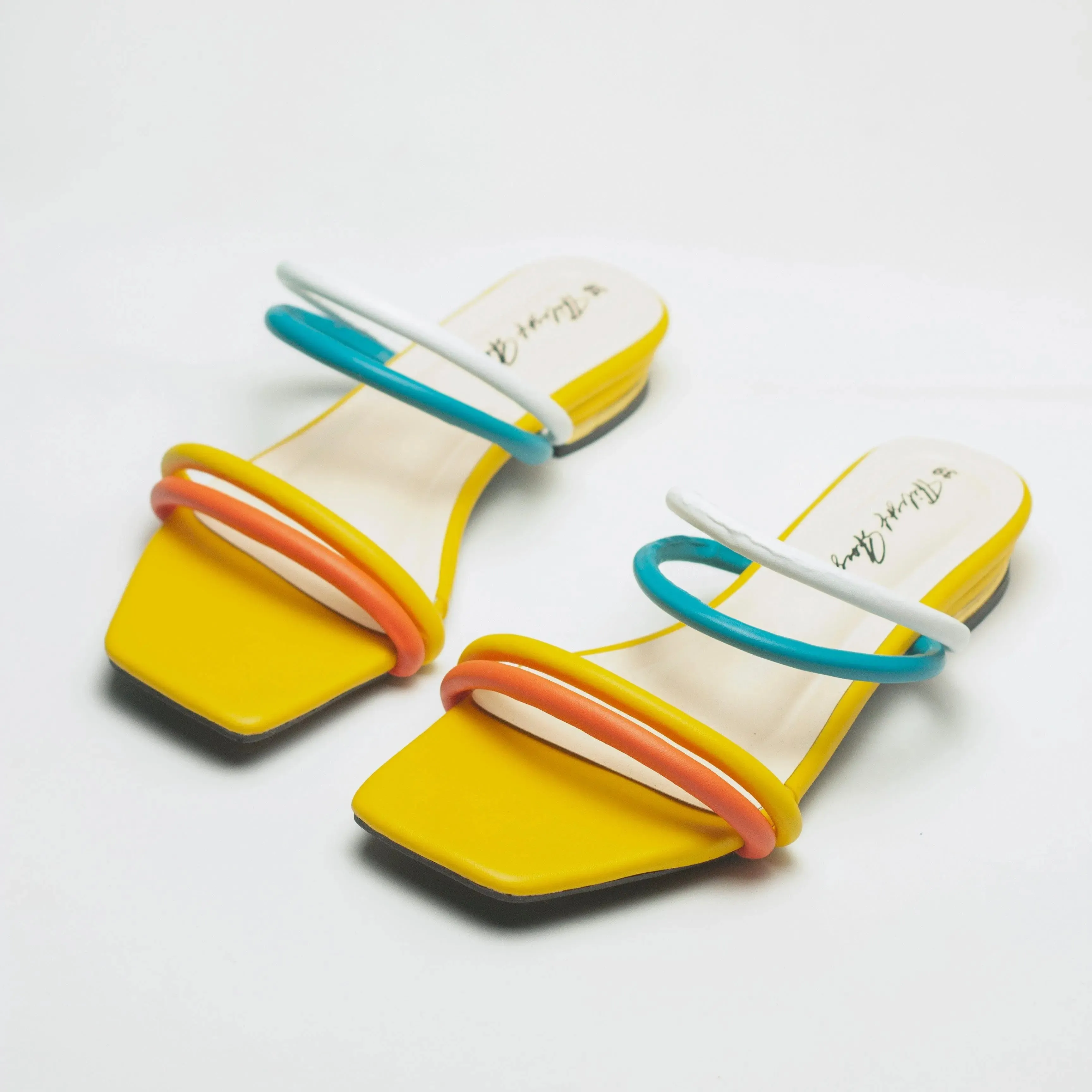 Double Wide Flat Sandals | Nawabi Shoes BD