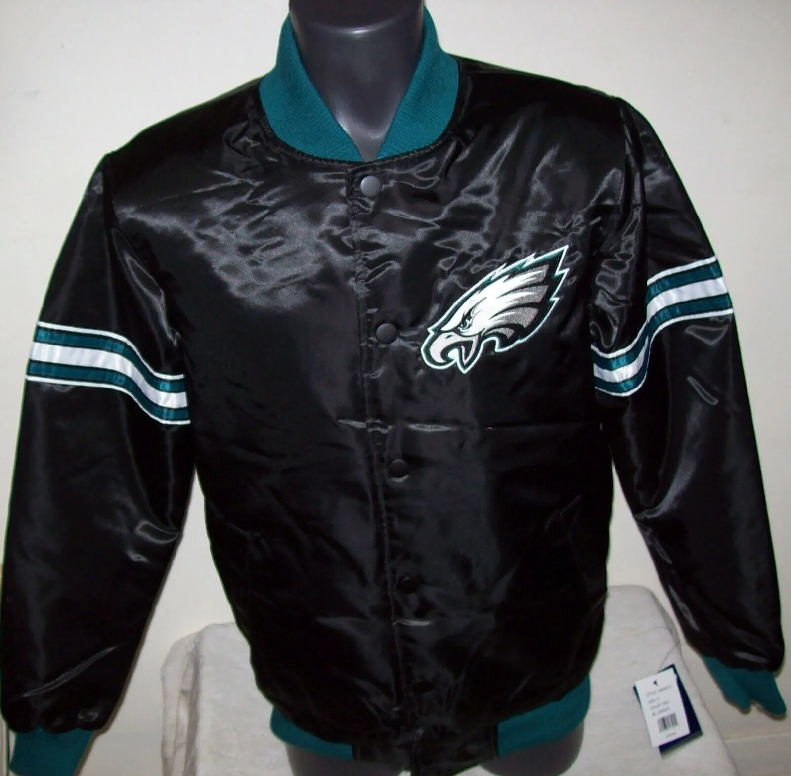 Eagles Jacket Philadelphia Starter Snap Down Jacket