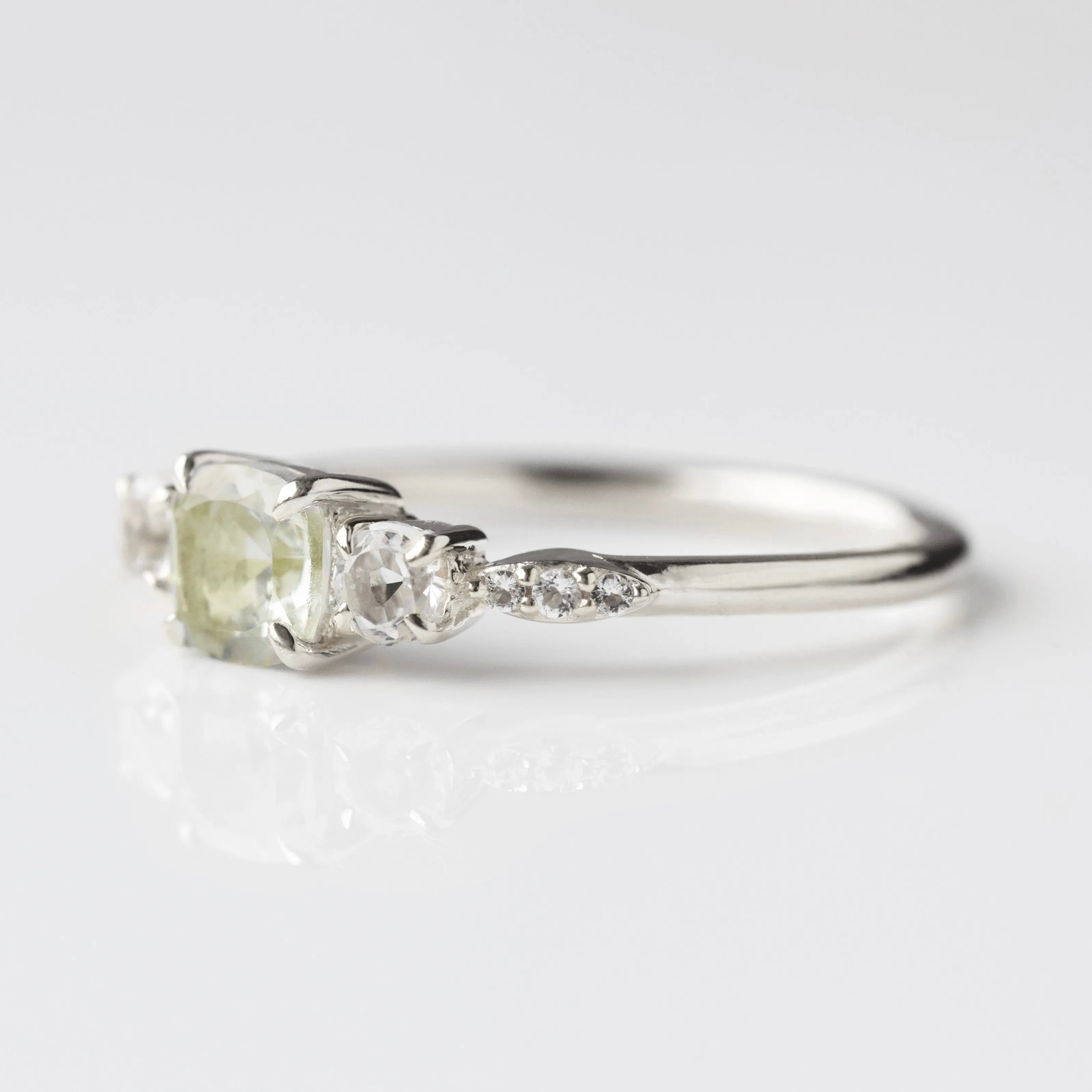 Emilia Green Amethyst Ring