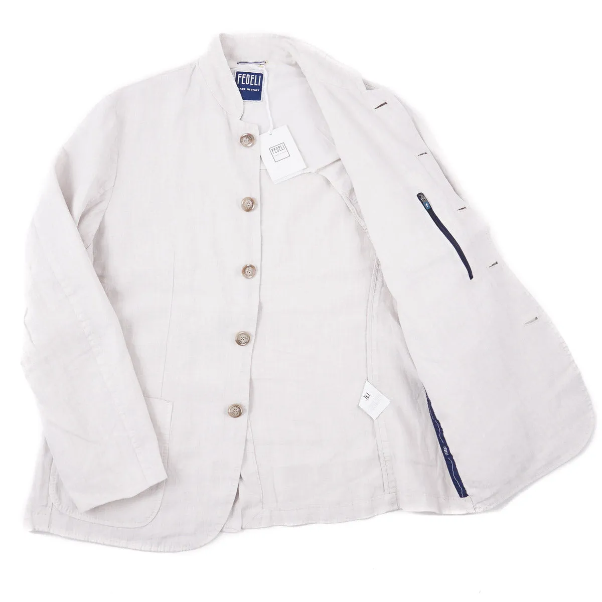 Fedeli Casual Linen Hybrid Blazer