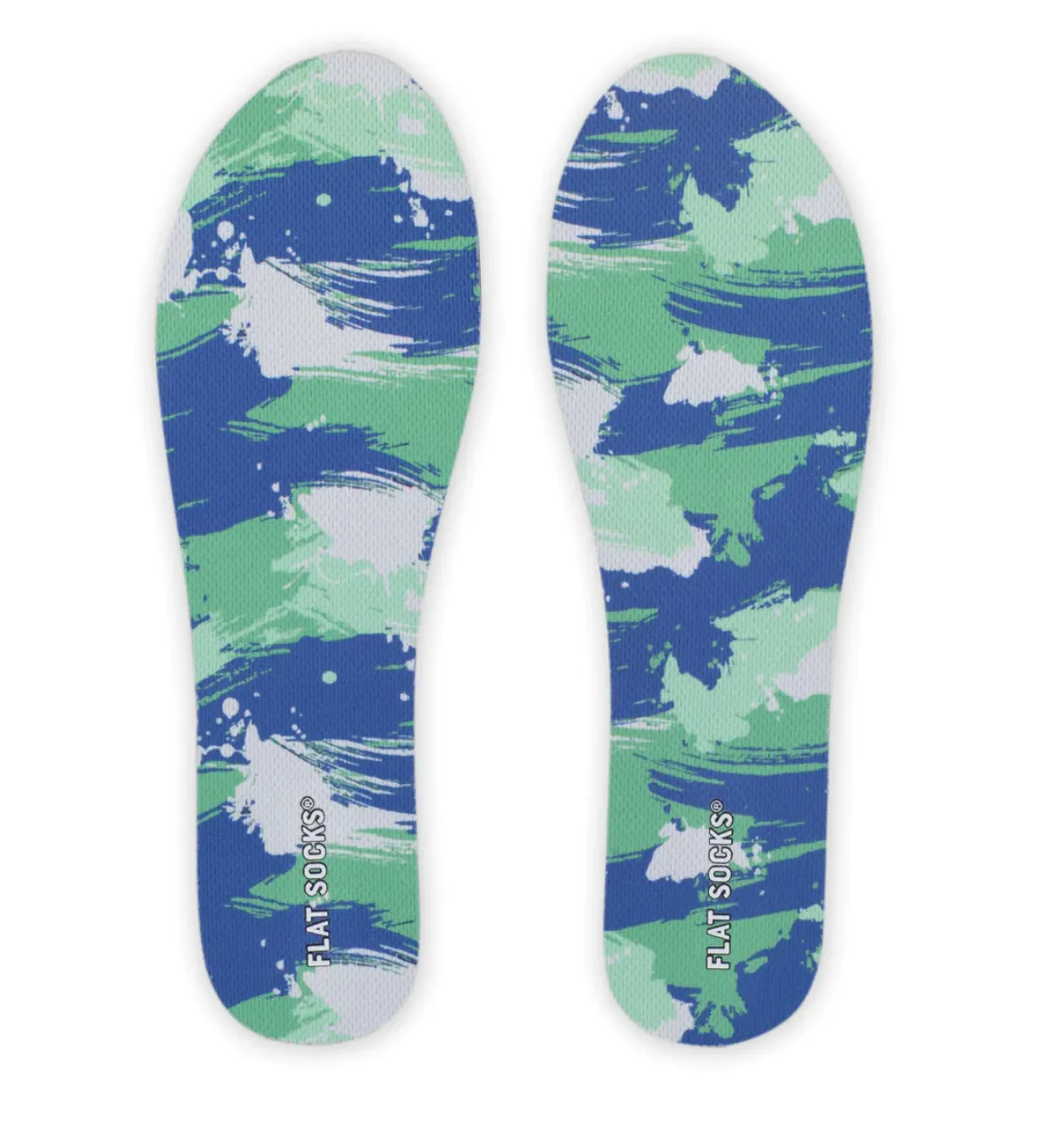 Flat Socks - Brush Stroke Mesh - SMALL