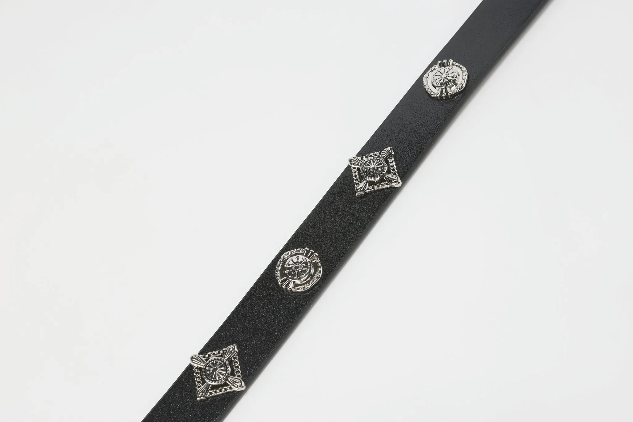 Future Darkness Studded Leather Belt