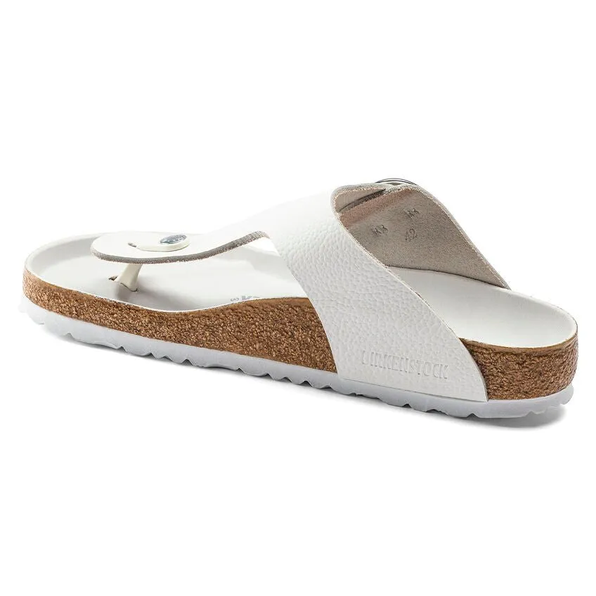 Gizeh Big Buckle Leather White