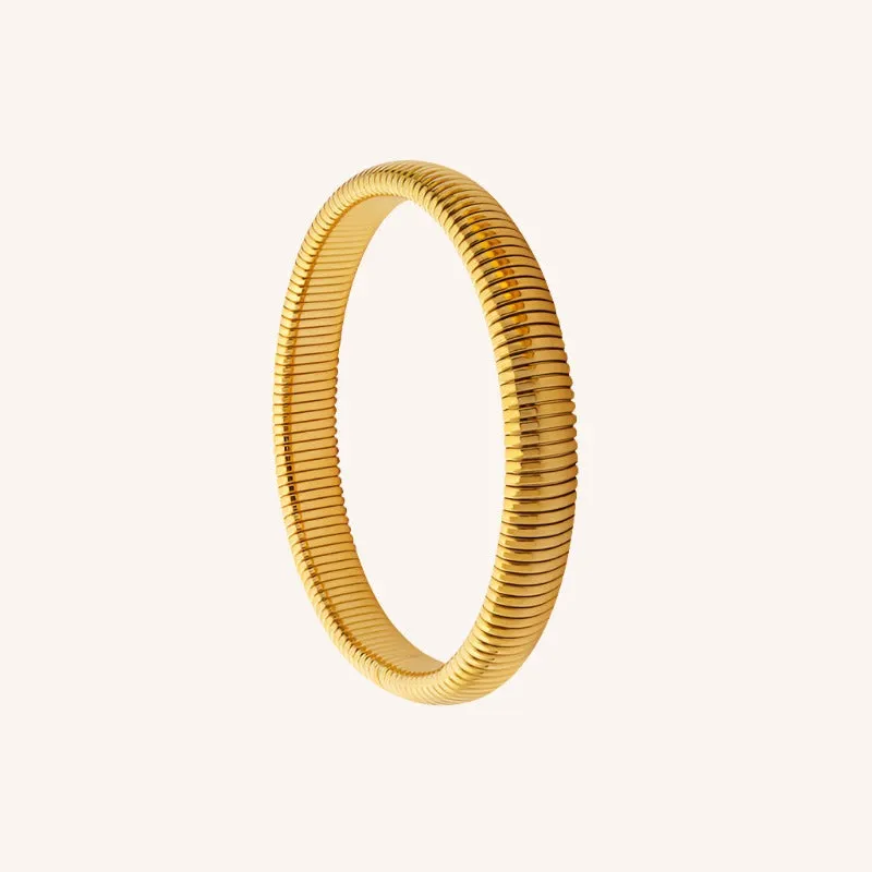 Gold Cobra Bracelet