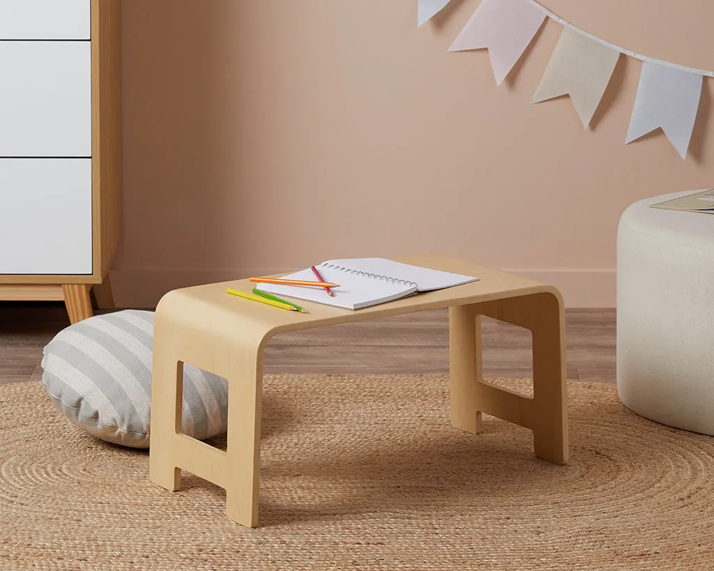 Henry Kids Floor Desk - Natural