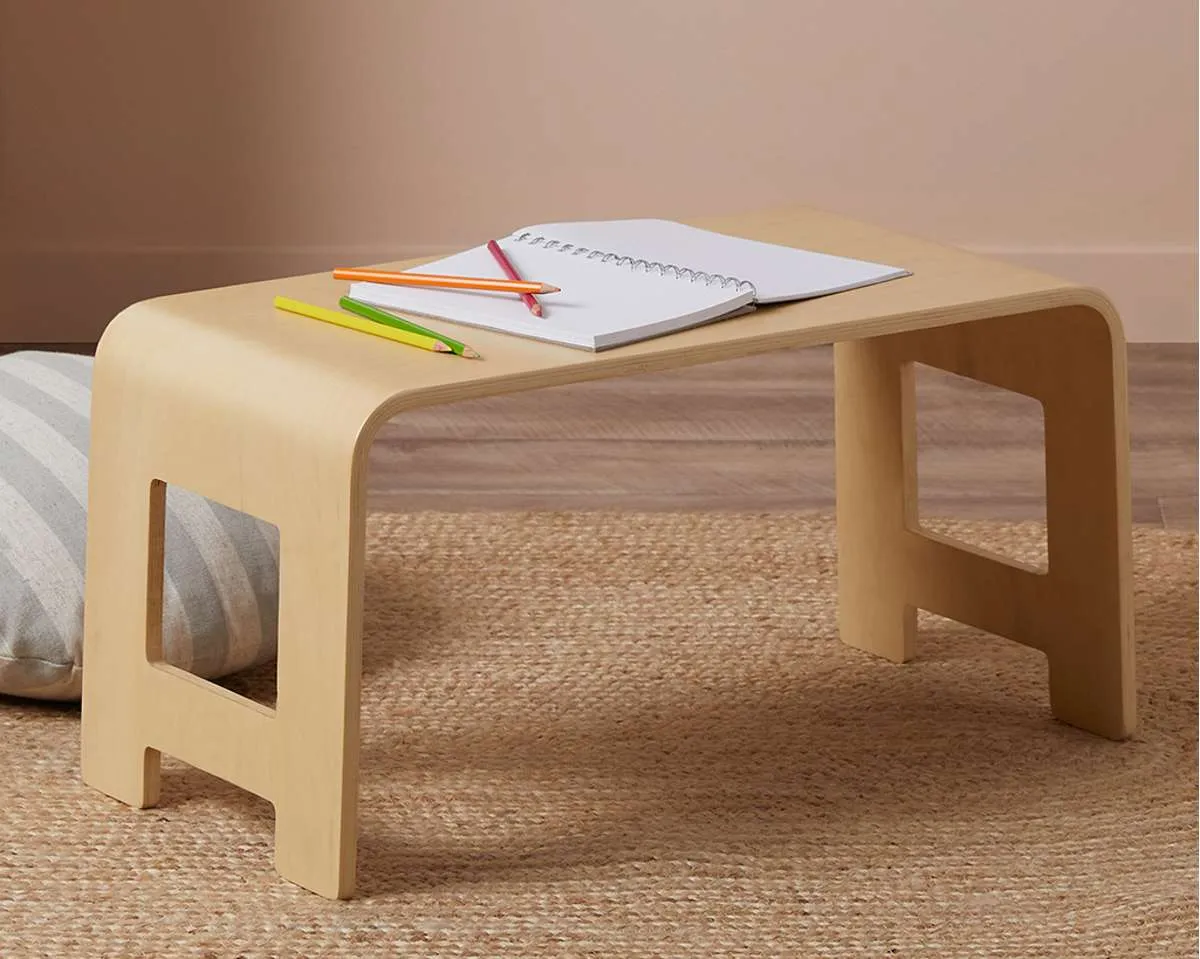 Henry Kids Floor Desk - Natural