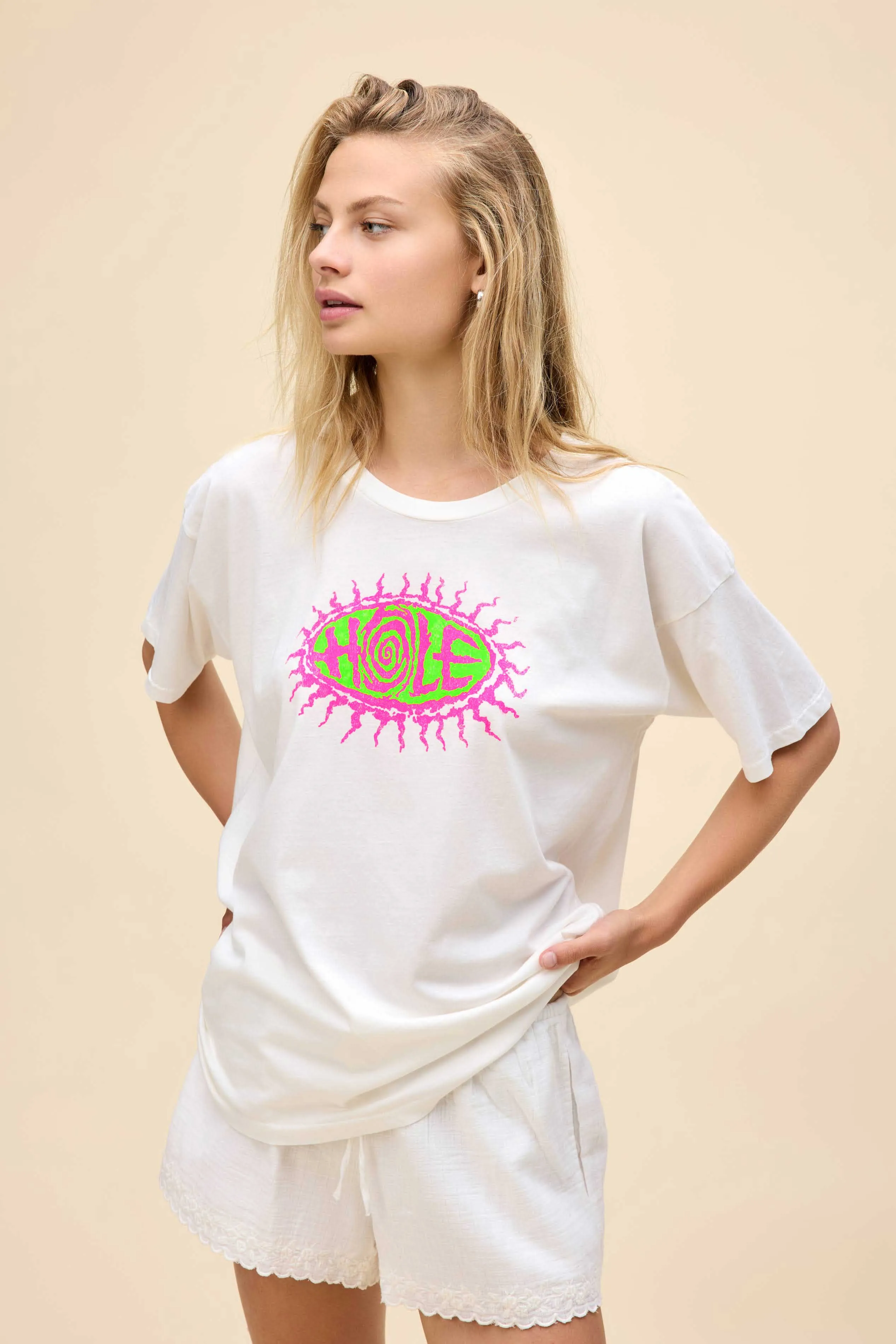 Hole Sun Logo Merch Tee