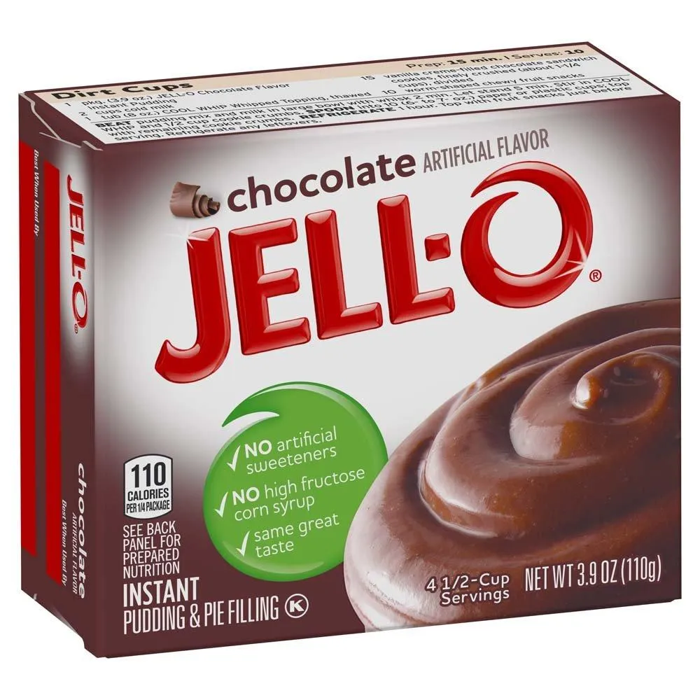 Jell-O Instant Pudding & Pie Filling Mixes