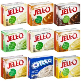 Jell-O Instant Pudding & Pie Filling Mixes