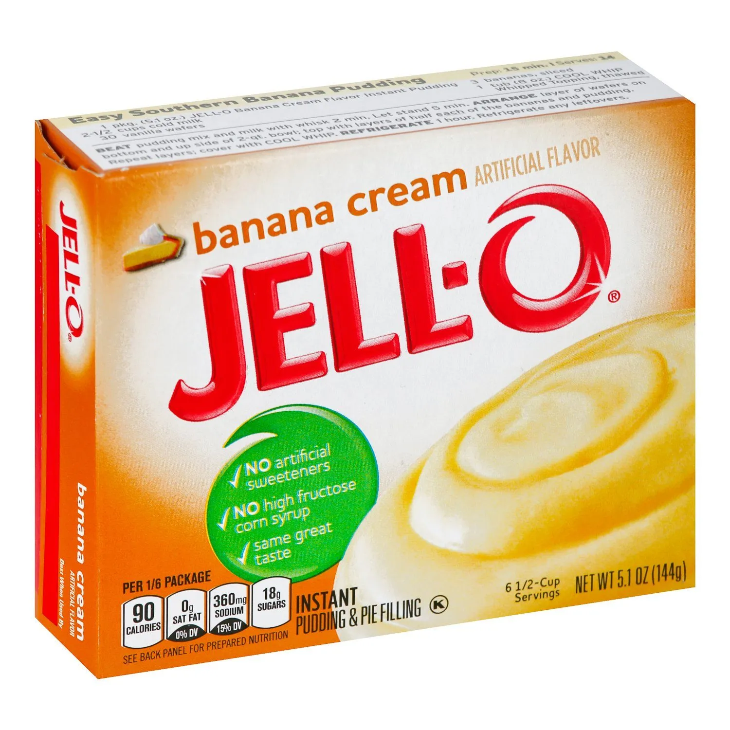 Jell-O Instant Pudding & Pie Filling Mixes