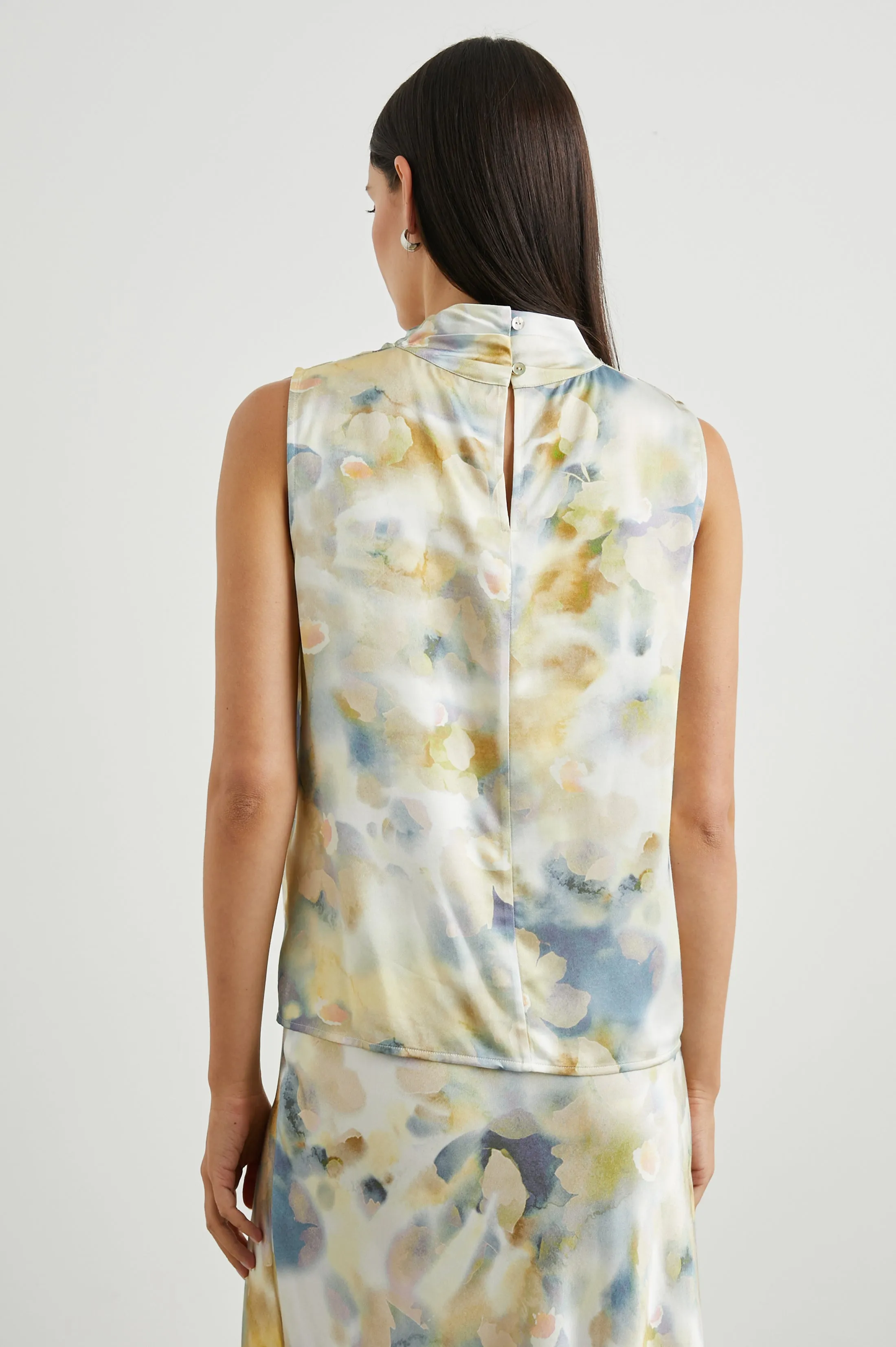 KALEEN TOP - DIFFUSED BLOSSOM