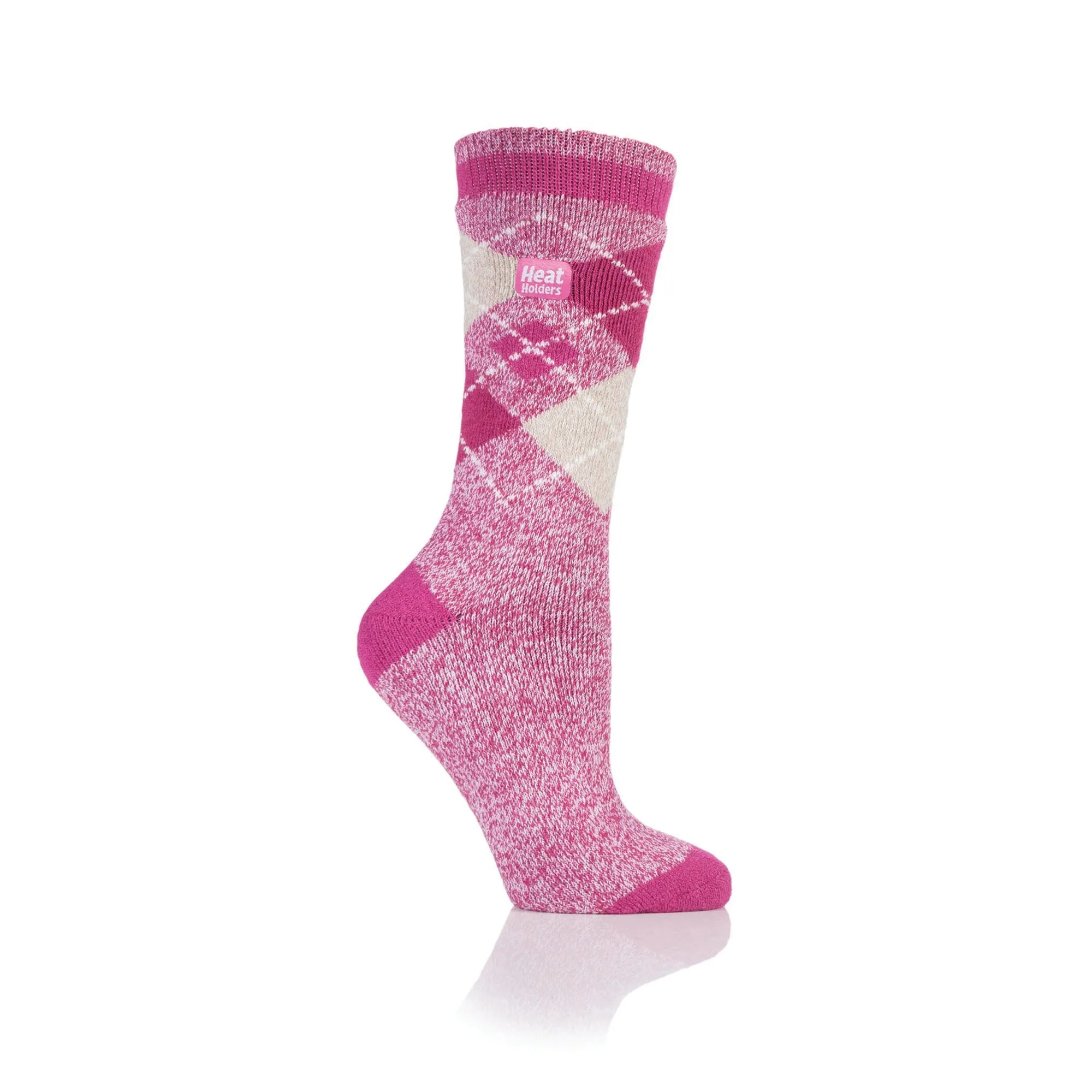 Ladies Lite Argyle Socks - Abbey