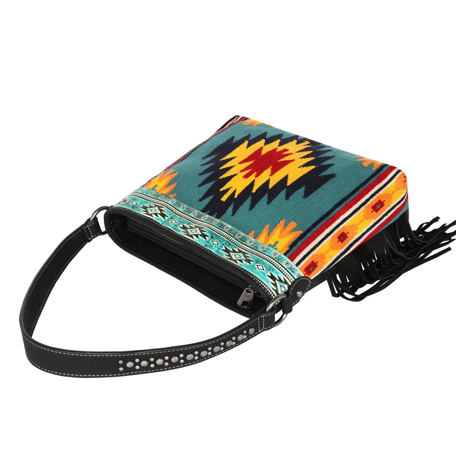 MW1115G-918 Montana West Aztec Tapestry Concealed Carry Hobo