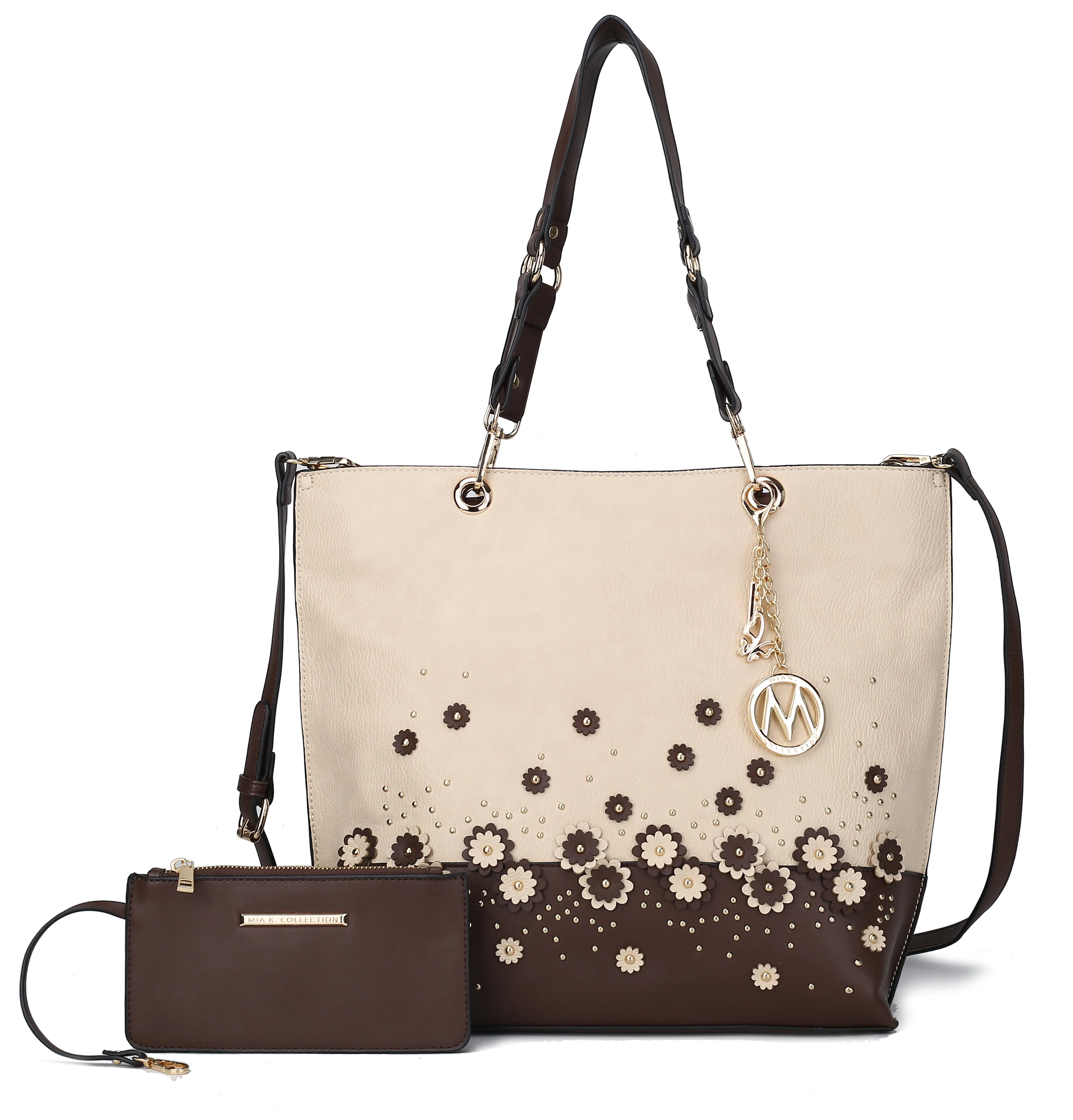 Petra Tote Bag and Wristlet Set