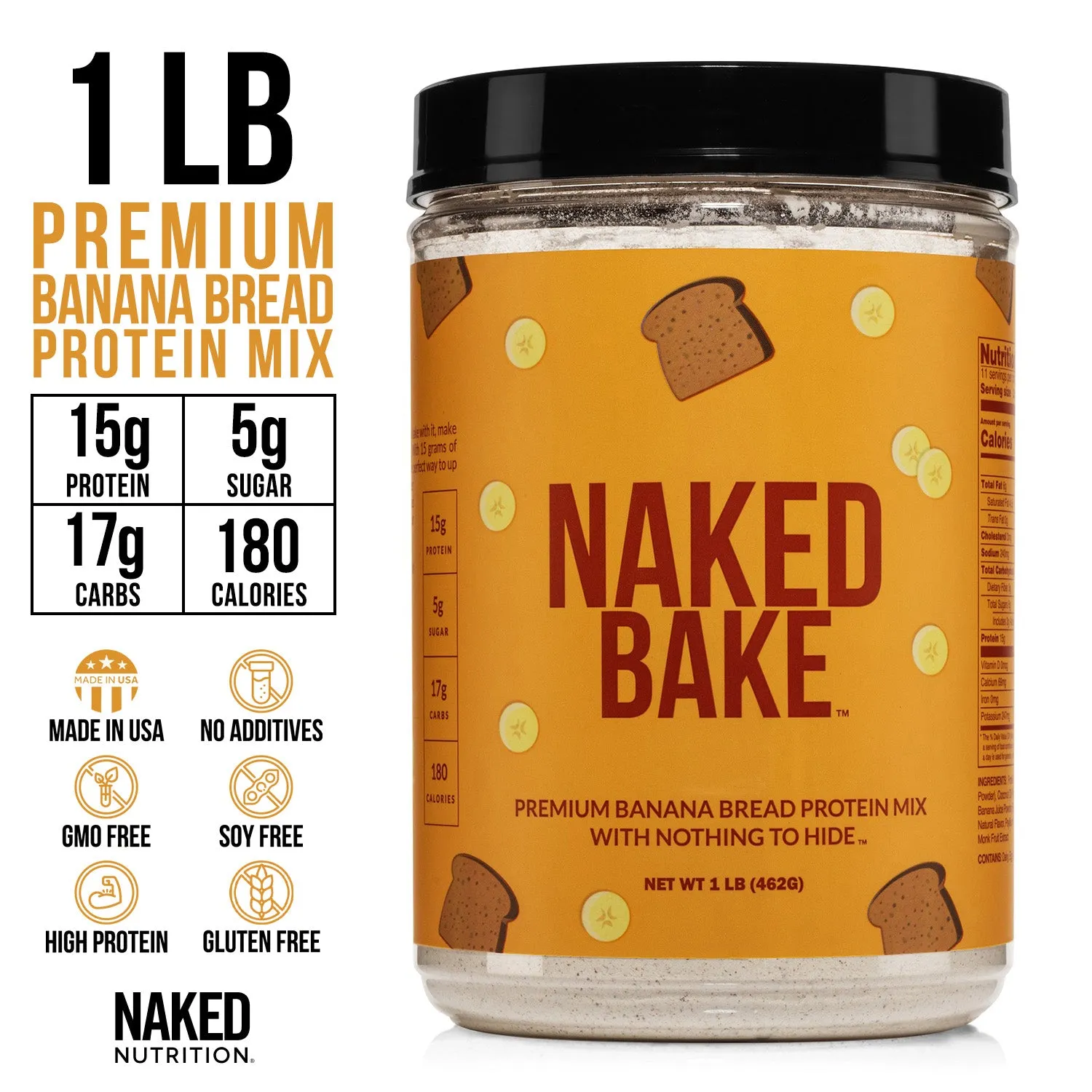 Protein Banana Bread Mix | Naked Bake