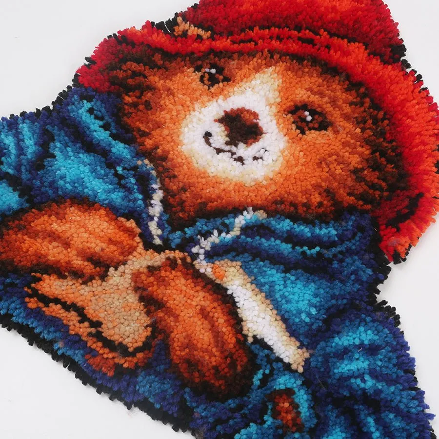 "Paddington" Latch Hook Rug 60x64cm