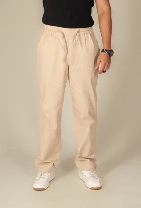 Sand Beige Baggy Pant