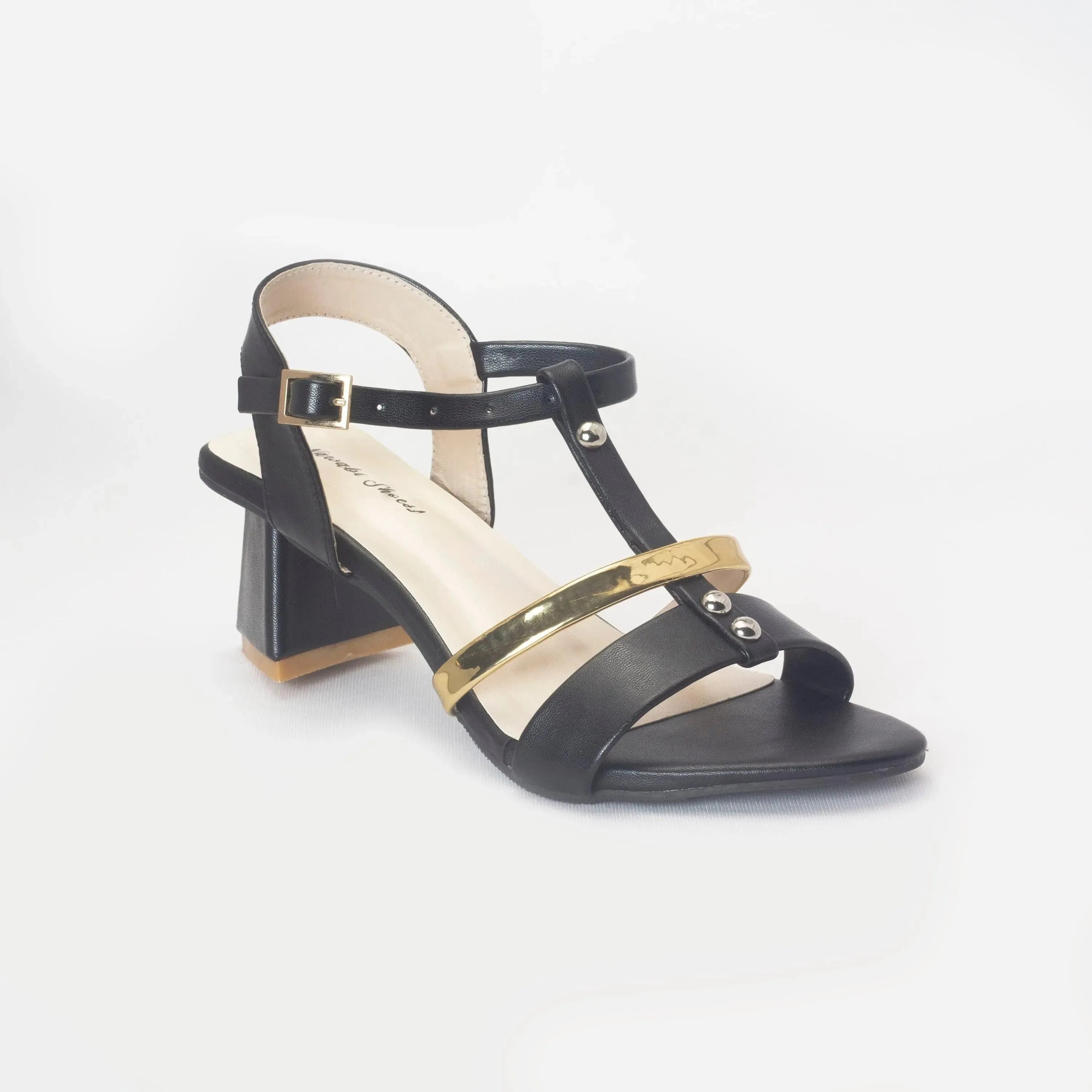 Slides Mules Block Heels | Nawabi Shoes BD