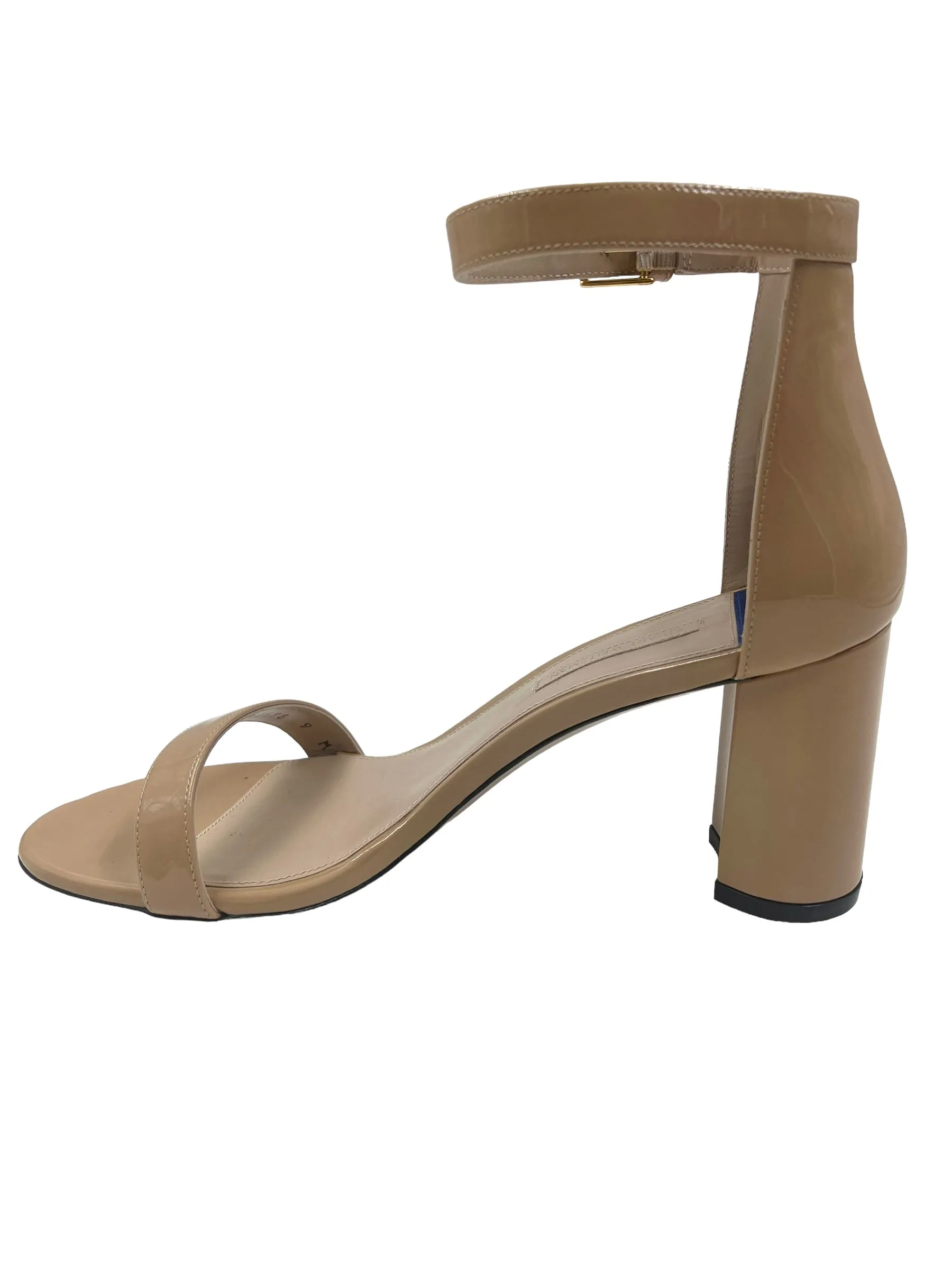 Stuart Weitzman Size 9 Beige Less Nudist 75 Heels