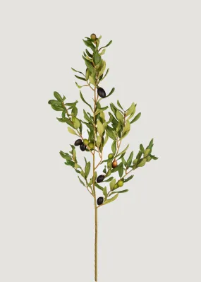 Tall Artificial Olive Branch - 46"