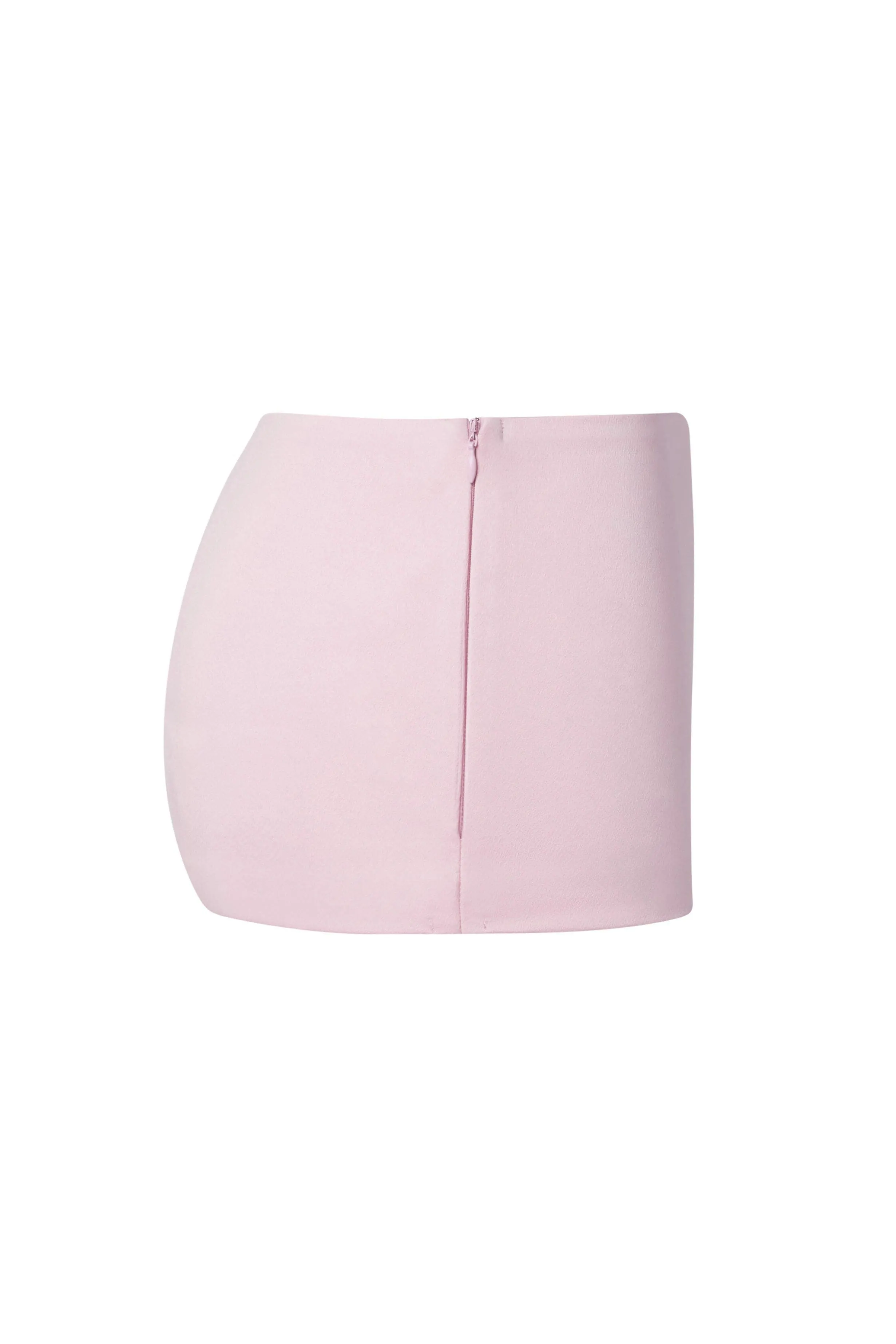 Volare Satin Micro Mini Skirt - Pink