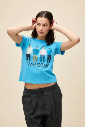 Weezer Blue Album Vintage Tee