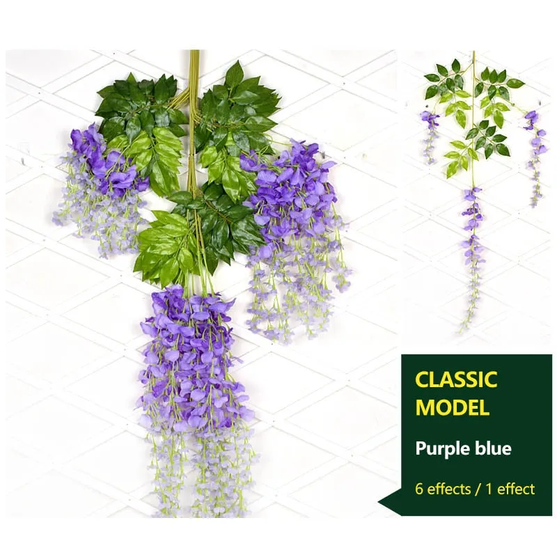 Wisteria Artificial Flowers Vine