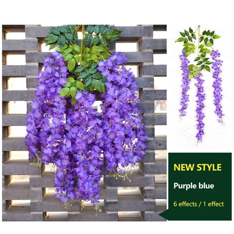 Wisteria Artificial Flowers Vine