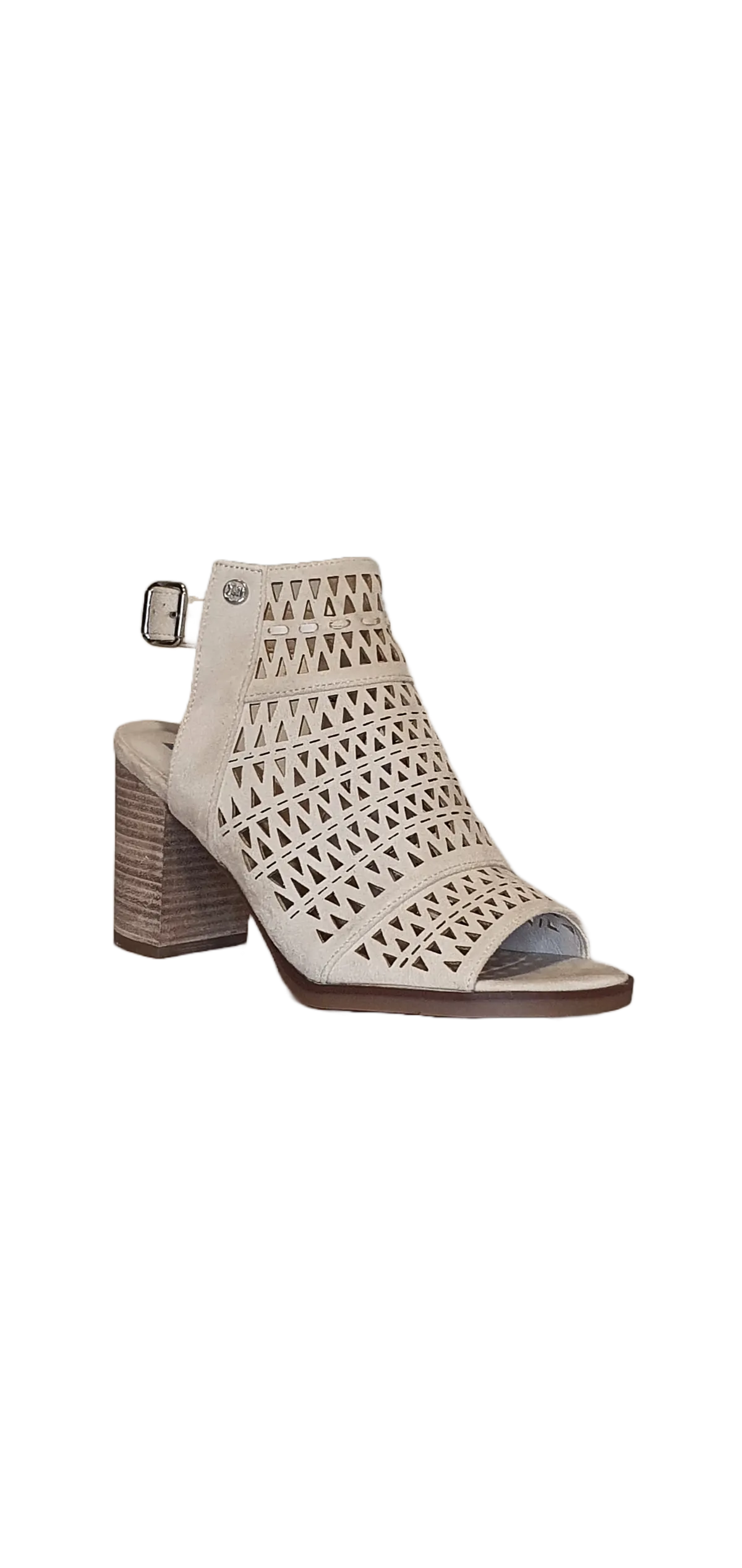 Xti laser cut beige boot 141101